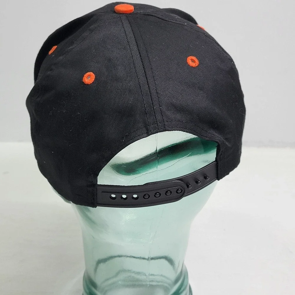 Vintage 90's Cincinnati Bengals Two‎ Tone Hat Raised Leaping Tiger Twins Kids OS
